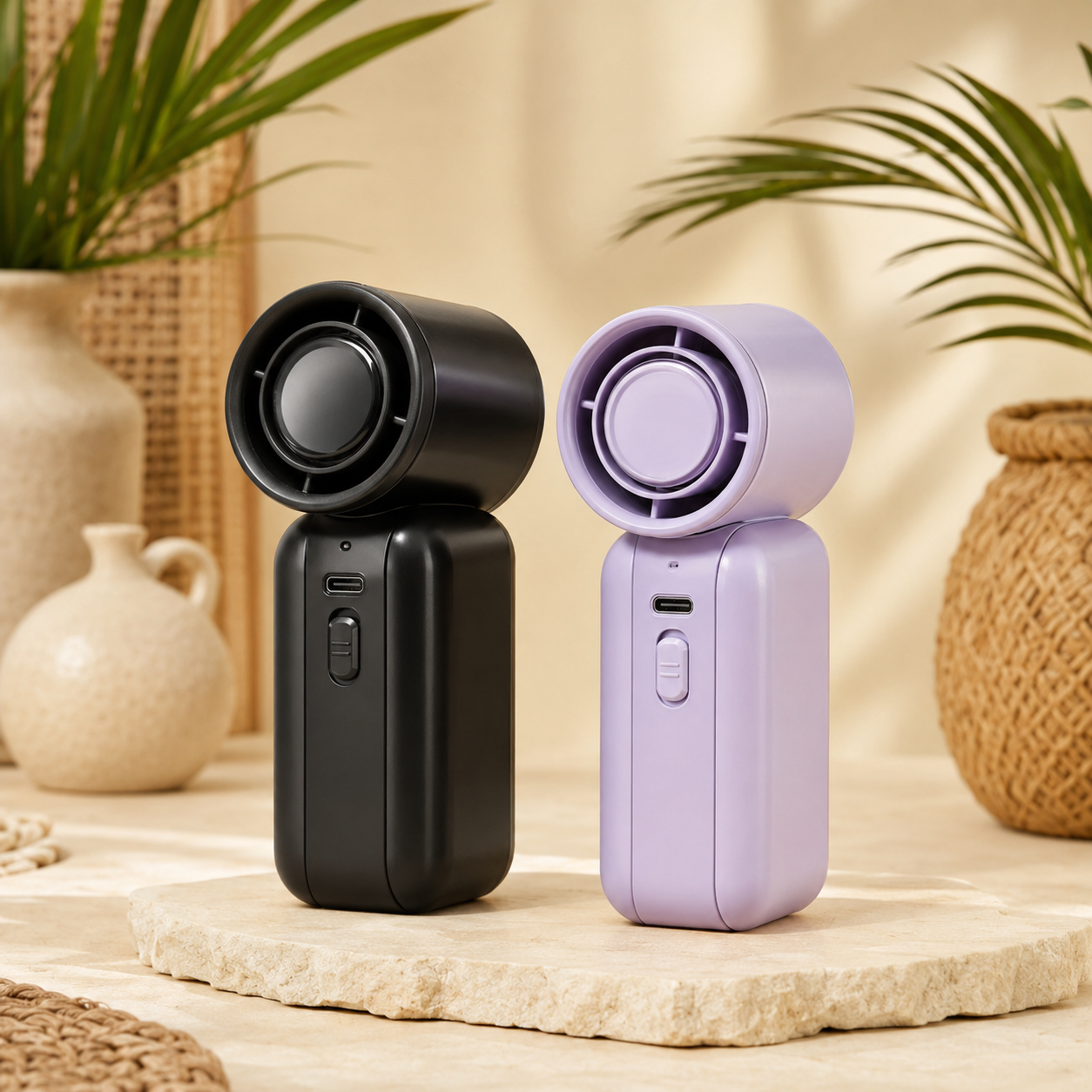 X688 Rechargeable Turbo Mini Fan