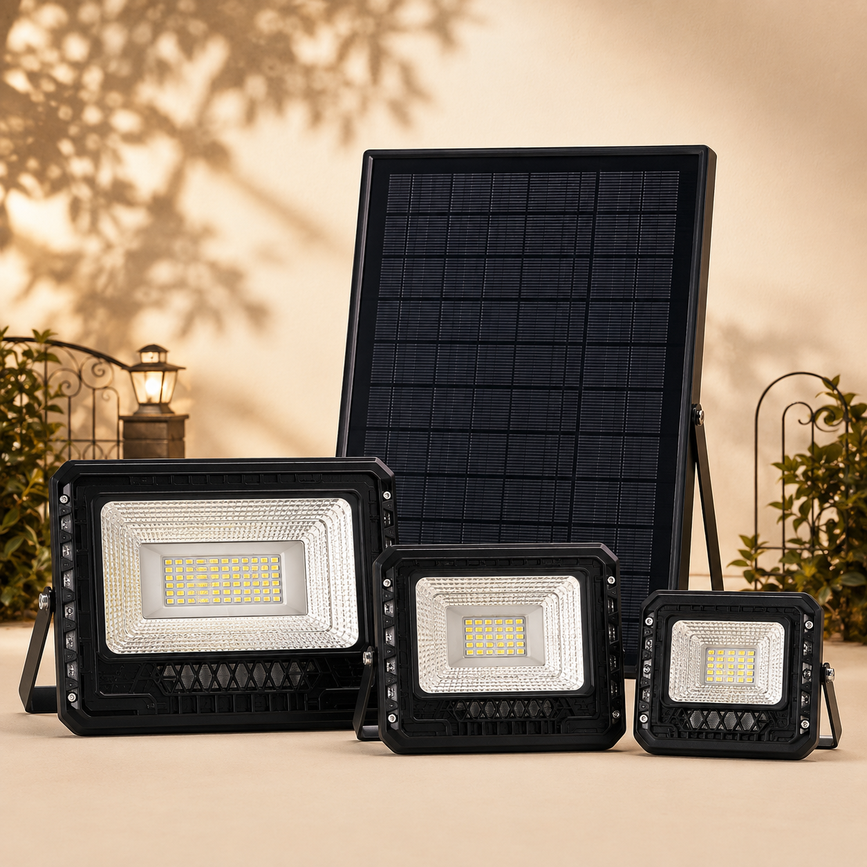 High-Power Solar Street Light Set