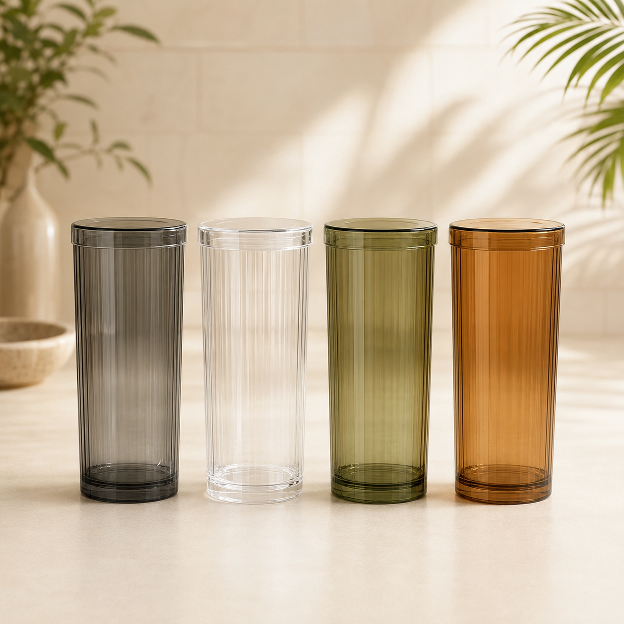 Stackable Acrylic Tumbler